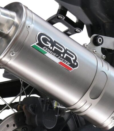 Escape GPR Dune Triovale Titanio Slip-on Homologado para Voge DS 800 Rally 2025-2026