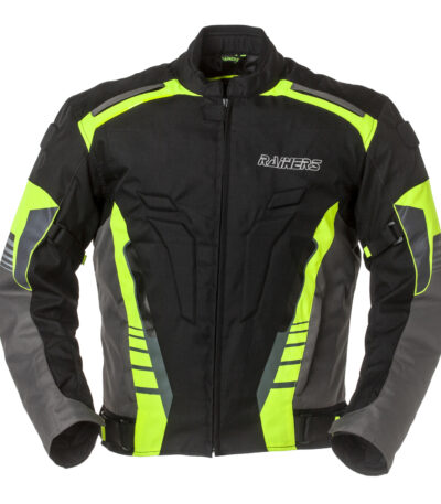 Chaqueta Invierno California Negro/Fluor Impermeable Rainers