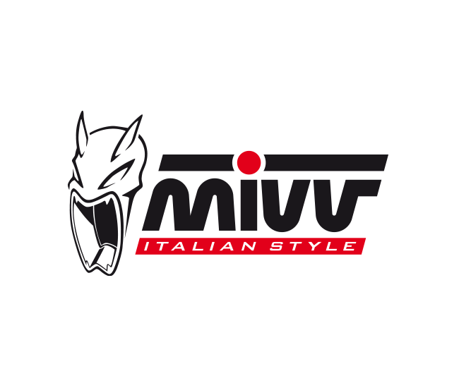Logo MIVV, escapes para moto